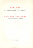					Veure Vol. 11 (1962-1967) : Estudis de literatura catalana oferts a Jordi Rubió i Balaguer : 2
				