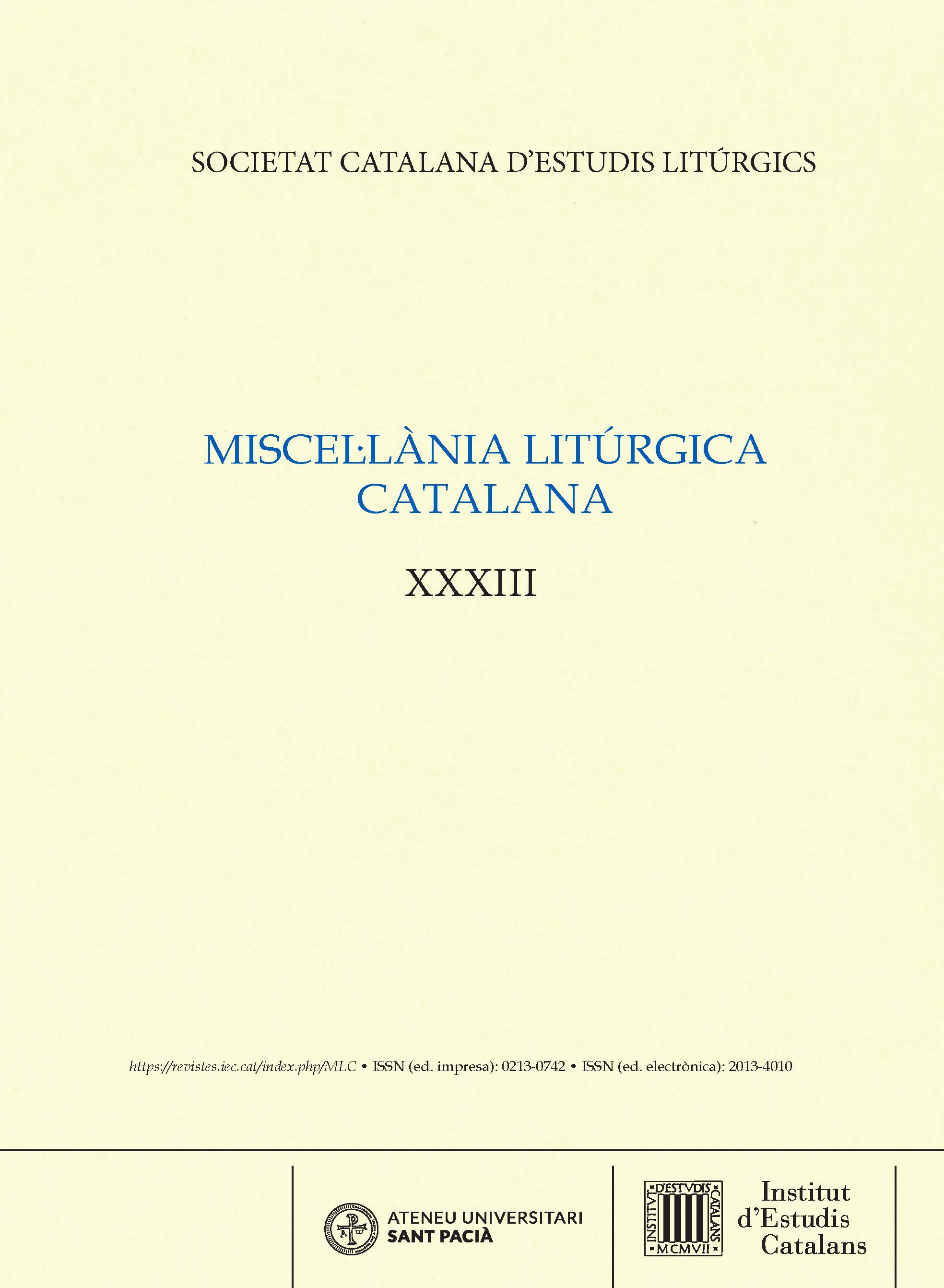 					Veure Vol. 33 (2025)
				