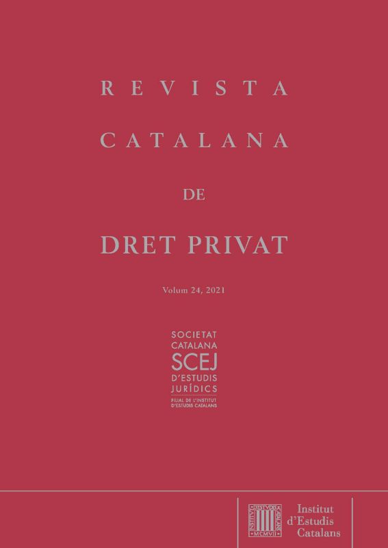 Revista Catalana de Dret Privat