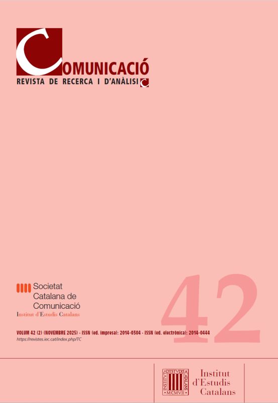 					Veure Vol. 42 Núm. 2: novembre 2025
				