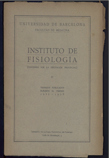 					Veure Instituto de Fisiología (1929-1930)
				