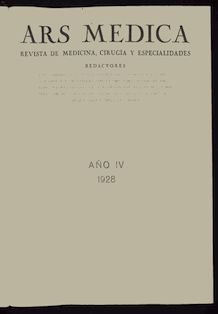 					Veure Vol. 4 Núm. 33 (1928): Ars Medica. Revista de Medicina, Cirurgía y Especialidades
				