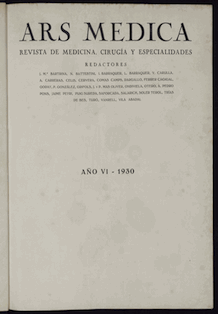 					Veure Vol. 6 Núm. 55 (1930): Ars Medica. Revista de Medicina, Cirurgía y Especialidades
				
