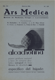 					Veure Vol. 12 Núm. 127 (1936): Ars Medica. Revista de Medicina, Cirurgía y Especialidades
				