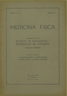 					Veure Vol. 2 Núm. 4 (1935): Medicina Física - Portantveu de la Societat de Radiologia i Electrologia de Catalunya -
				