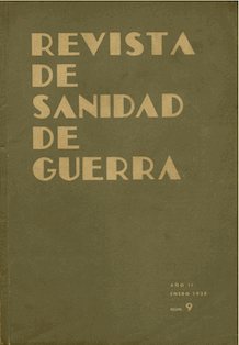 					Veure Vol. 2 Núm. 9 (1938): Revista de Sanidad de Guerra
				