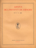 					View Vol. 9 No. 1 (1921): Arxius de l'Institut de Ciències
				